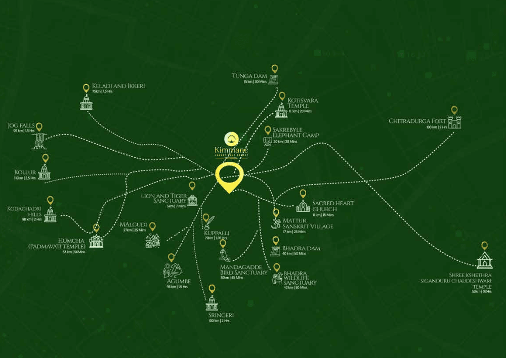 Kimmane Resort Map 1