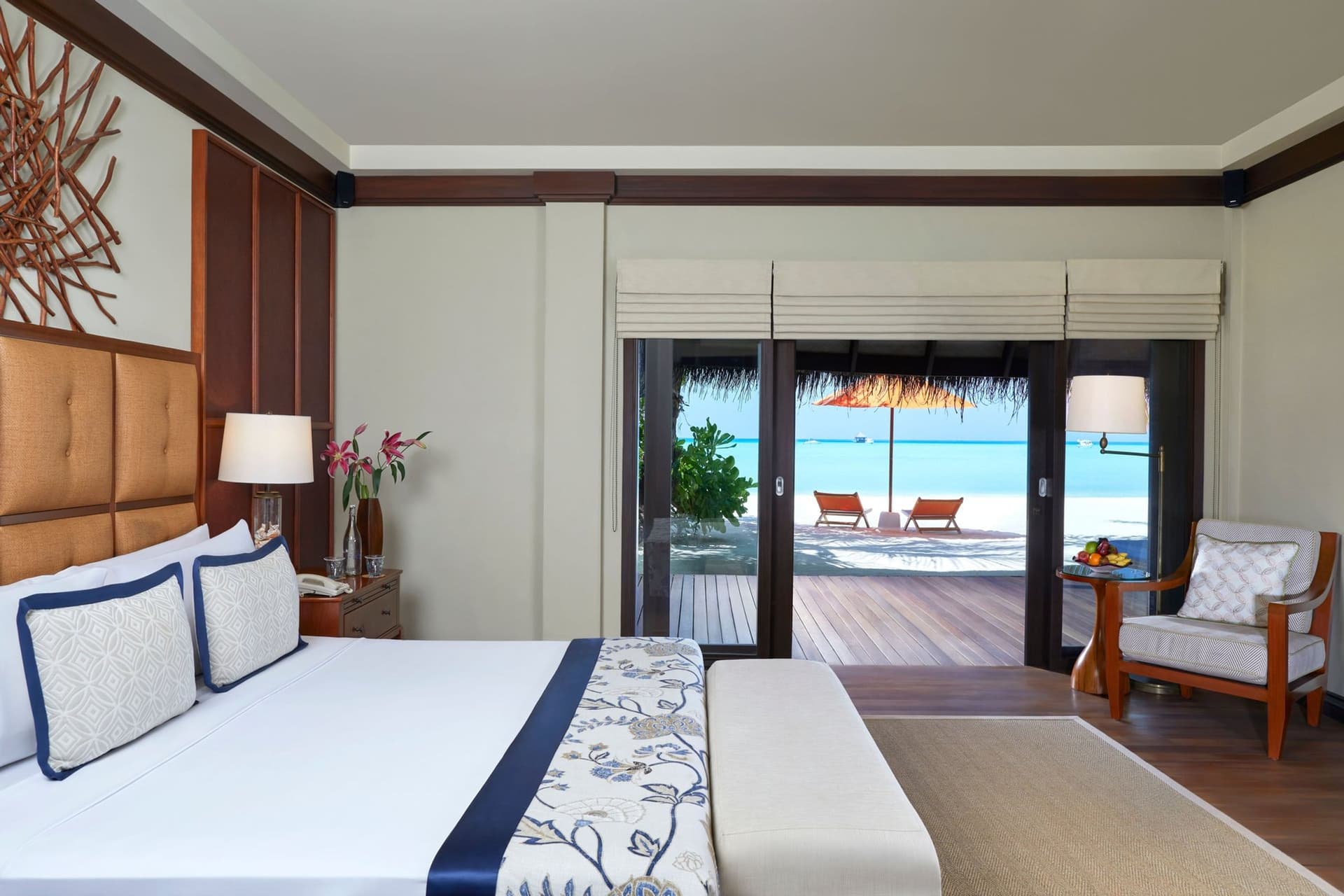 Overwater villa exterior