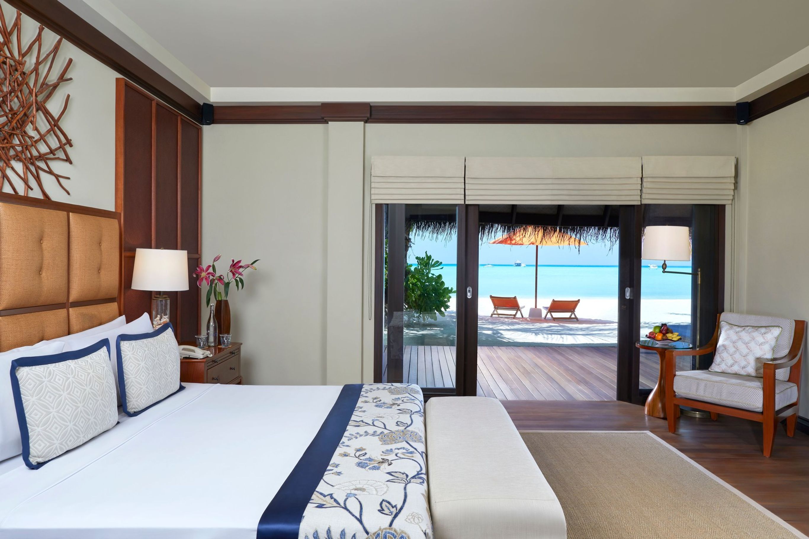 Overwater villa exterior