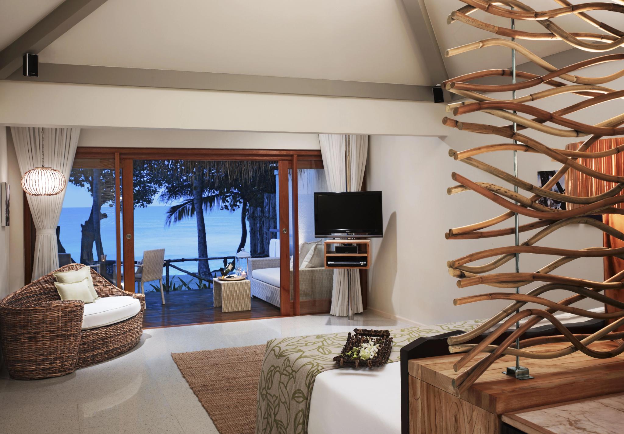 Premium water villa exterior